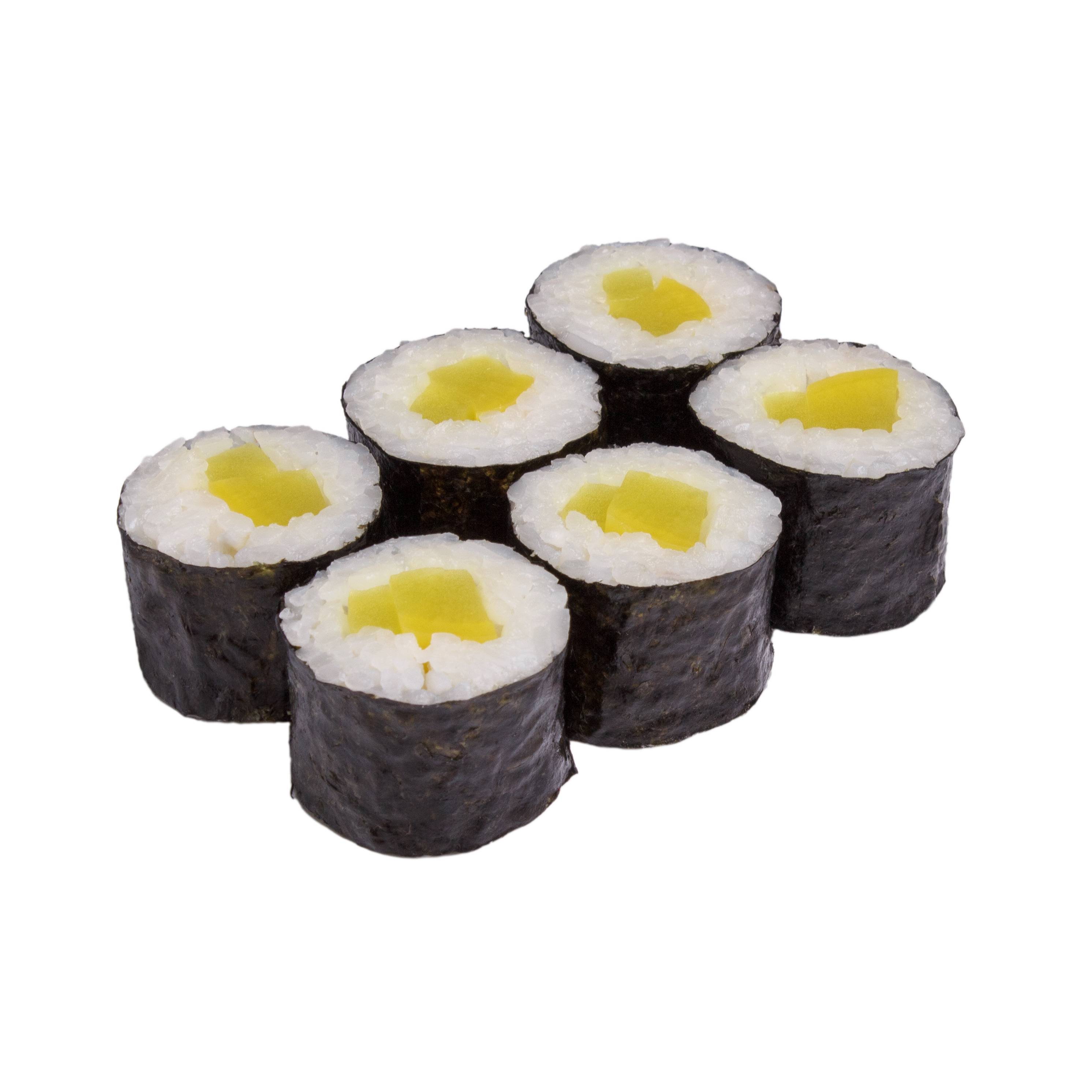 Маки с такуаном